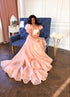 Organza bridal shower dress